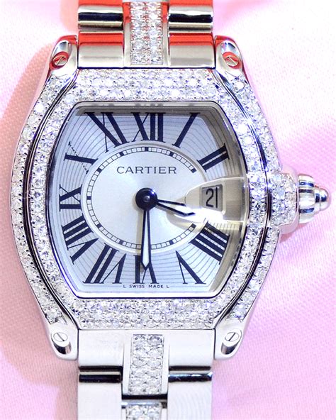 cartier bracelet silver diamond|aftermarket diamond cartier bracelet.